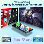 5Ghz WiFi 8 Core 6G+128G Android 15 Radio for Toyota Corolla EX 2005-2012 wCar Stereo with Wireless Carplay Android Auto,5.0 Bluetooth,Build-in EQ,9inch IPS Touchscreen,GPS,FM/RDS Backup Camera MIC