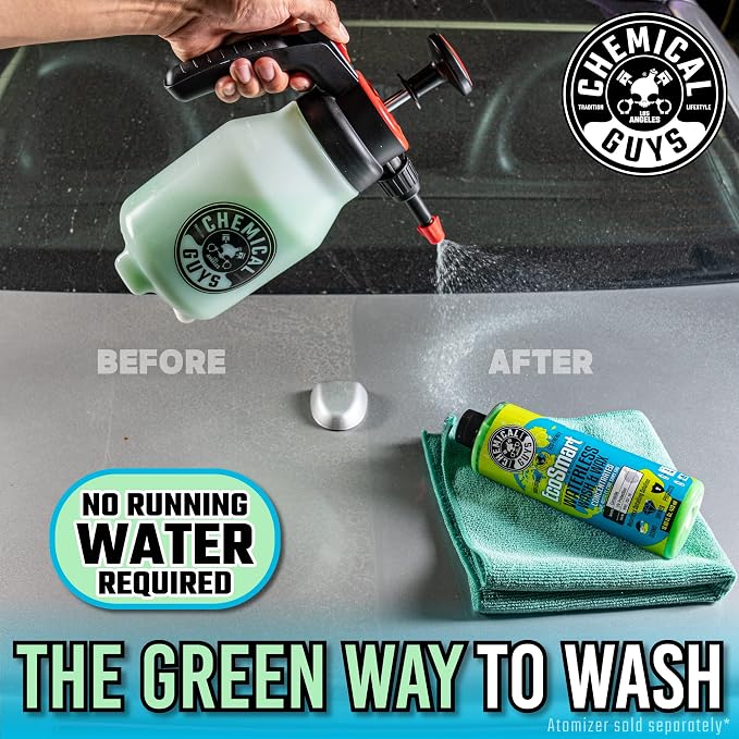 WAC_707 EcoSmart Hyper Concentrated Waterless Car Wash and Wax, Safe for Cars, Trucks, SUVs, Motorcycles, RVs & More, 128 oz (1 Gallon)