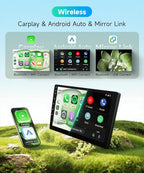 8 Core 6G+128G Android 15 Car Stereo for Toyota Corolla 2009-2013, AI Noise Reduction, Wireless Carplay Android Auto 9 Inch IPS GPS 5G-WiFi DSP FM RDS, Bluetooth 5.0 SWC HD Backup Camera