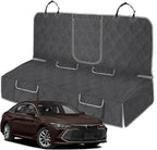 Dog Car Seat Cover Compatible with 2014-2026 Toyota Avalon, Waterproof Pet Bench Seat Cover for Back Seat, 600D Heavy Duty Scratch Proof Nonslip Truck Seat Covers for Dogs