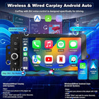 64G Upgrade Car Radio for Chevrolet Silverado 1500/2500/3500 2003-2006, GMC Sierra 1500/2500/3500 2003-2006, 7in Colorado Express Impala Stereo Touch Screen CarPlay Android Auto GPS FM Camera 5GWifi