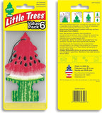 Car Air Freshener | Hanging Tree Provides Long Lasting Scent for Auto and Home | 24 Air Fresheners |Watermelon
