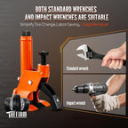 Manual Tire Bead Breaker with Rubber Pad Protector,38''-42'' Tires Changer, Easy-Operated Tire Repair Tool for ATVs/UTVs, Tractors, Trucks, Cars, Heavy Duty Tires