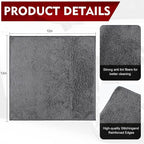 12 Pack Microfiber Cleaning Cloth for Cars, 12" X 12" Car Microfiber Towels, Soft, Absorbent and Lint Free Cleaning Cloth, Premium Wash Cloth for Car,Window and Household, Dark Grey