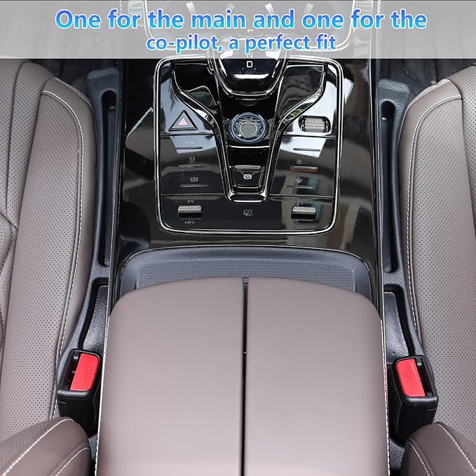 【Compatible with Ford Explorer】 Side Gap Fille,No Drop Seat Guard for Ford Explorer, Drop Seat Guards for Cars(2Pcs) with Emergency Keychain Car Escape Tool (2Pcs)