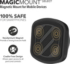 MMDSD-RP MagicMount™ Select Mini Magnetic Car Phone Holder - Strong Magnet Mount for iPhone and Android - Secure Magnetic Cell Phone Mount for Car Dash - Universal 360° Mobile Cellphone Holder
