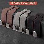 Amelity Car Headrest Hooks, Purse Hook for Vehicle 2 Pack Black | Universal Car Interior Accessories for Women, Available in 2/4 Pack, Storage Hanger Holds Purses, Backpacks, Grocery Bags