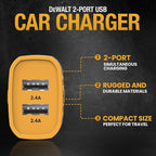 Heavy Duty 24W USB Car Charger Adapter, Cigarette Lighter Adapter USBA Charger, Fast Charging Car Lighter USB Adapters, Cell Phone Automobile Chargers for iPhone, Samsung Galaxy, iPad