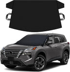 Windshield Cover Compatible for Nissan Rogue | Windshield Cover for Ice and Snow with S-Hook Straps | Heavy-Duty 600D Oxford Winter Car Cover, Waterproof & Anti-Slip