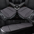 3-Piece Car Seat Cushion Set, 1.2inch Memory Foam Comfort, 2 Front Automotive Seat Cushions + Rear Bench Cushion, Non-Slip Bottom, Fits Sedan SUV Truck Van, Car & Office Chair, Dark Grey