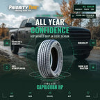 Capricorn HP All-Season Truck/SUV Performance Radial Tire-225/70R16 225/70/16 225/70-16 107H Load Range XL 4-Ply BSW Black Side Wall UTQG 700AA