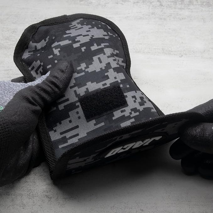 JACO Utility Tool Pouch | Multi-Purpose Storage Pouch for Tire Gauges, Tools, & Accessories (Digital Camo)