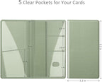 Car Registration and Insurance Card Holder, Vehicle Glove Box Card Organizer Wallet Automobile Accessories for License