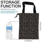 Car Garbage Bag Hanging Car Trash Can for Back Seat with Drawstring