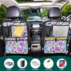 Kick Mats Backseat Protector with Anti Kick Design Offering Safety and Space for Backseat Essentials