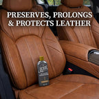 All Leather Conditioner for Car Seats and Interiors, Couches and Furniture, Shoes and Boots, Bags and Jackets, Baseball Gloves, Horse Saddles, 16.9 oz