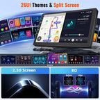 2+64GB Android 15 Car Stereo for Chevrolet Chevy Trax 2014 2015 2016 CarPlay Android Auto, 9" Touchscreen Car Radio for Chevy Trax with GPS WiFi Bluetooth FM/RDS EQ 26UI Backup Camera