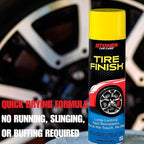 91094-3PK More Shine Tire Finish – Tire Shine Spray Restores Deep Matte Black Finish with Long-Lasting Rain-Resistant Protection, Dry-to-Touch – 12 oz (Pack of 3)