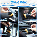 6 Pack Car Cleaning Supplies – Car Duster Interior & Brush Interior & Cleaning Gel, Car Detailing Cleaning Kit for Cars, Trucks, SUVs & RVs