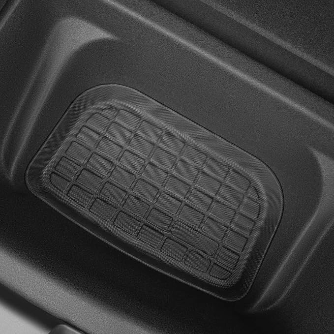Floor Mats for Tesla Model Y 5 Seats 2021 2022 2023 2024 | 6-Piece Set Extra-Thick TPE All-Weather Floor & Cargo Liners | Pet & Child-Friendly Custom Fit Interior Accessories