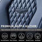 Coverado Seat Covers, Car Seat Covers Front Seats, Blue Car Seat Cover, Waterproof Car Seat Covers, Car Seat Cushion, Front Car Seat Covers Leatherette Car Seat Protector Universal Fit Most Cars