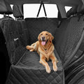 Waterproof Dog Car Hammock for Back Seat with Door Protection, Black | Odorless Material, Soft-Padded, Fits for SUVs & Sedans