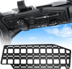 Sun Visor Organizer Compatible with 2018-2026 Wrangler JL & 2020-2026 Gladiator JT, Tactical Rigid Molle Panel Sun Visor Storage, Tactical Gear Rack