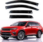 KPY Rain Guards Fit for 2021-2026 Jeep Grand Cherokee L, Out-Channel Window Visors Vent Wind Deflectors 4PC, Car Accessories for 21-26 Grand Cherokee L (Cherokee L Only)