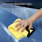 12Pcs Car Wash Kit, 62'' Car Wash Brush with Long Handle Microfiber Carwash Brush Mop Mitt Kit Car Car Washing Supplies Cleaning Kit for Cars RV SUV Truck Boat