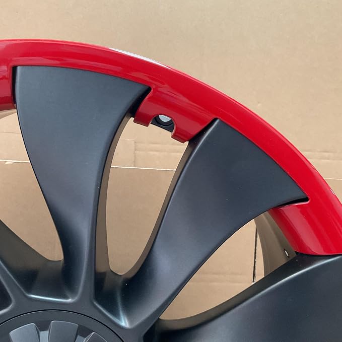 Wheel Rim Protector for Tesla Model Y Performance 21 Inch Überturbine Wheels All-in-one Car Tire Trim Rings Rim Case Hubcaps Wheel Cover 2020-2024 Model Y Accessories