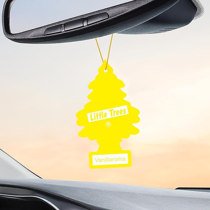 Car Air Freshener | Hanging Tree Provides Long Lasting Scent for Auto and Home | 24 Air Fresheners |Vanillaroma