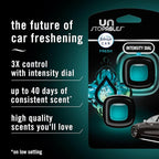 Car Air Freshener, Odor-Fighting Automotive Vent Clip, Scented Car Accessories, Long Lasting for Strong Odors, Unstopables Fresh Scent,.07 fl oz, 4 Count