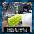 High Impact Car Wash Soap, Deep Cleaning Vehicle Shampoo With Thick High Lubricity Suds, For Paint, Clear Coat, Wheels, and Exterior Surfaces - 64 Fl Oz