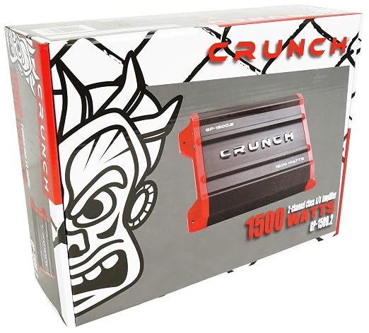 GP-1500.2 1500 Watt 2 Channel Car Audio Amplifier Stereo Amp Bridgeable Bundle with Rockville RWK82 8 Gauge 4 Chan Car Amp Wiring Installation Wire Kit (2) RCA's