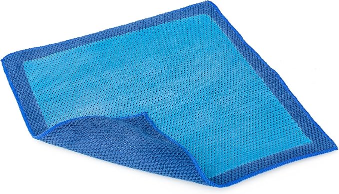 Ultra Clay Towel - Clay Bar Results in Minutes, Smooth Paint Fast, Enhance Gloss & Wax Bond (12"x12")