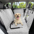 Dog Car Seat Cover, Heavy Durable Dog Seat Cover for Back Seat, 100% Waterproof Scratch Proof Nonslip Dog Hammock for Car with Side Flap, Pet Back Seat Covers Large 60" W x 64" L