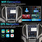 Android 12 Car Stereo, 10.1-inch HD Touchscreen, WiFi GPS Navigation Radio Player with Backup Camera for Chevrolet Equinox, GMC Terrain 2012-2017 (2+32G Without Lock)
