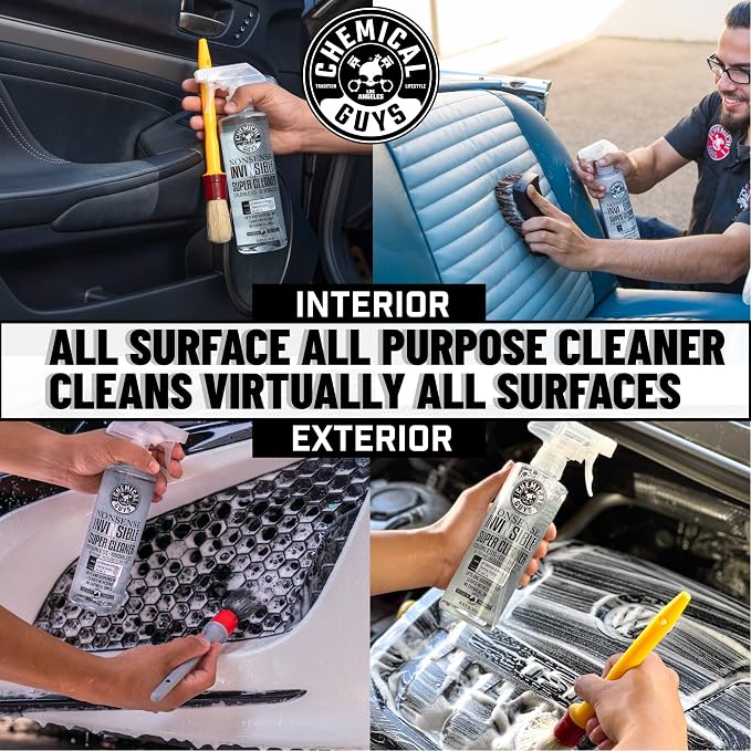 Nonsense Colorless & Odorless All Surface Cleaner - Interior Cleaner, Safe for Vinyl, Rubber, Plastic, Carpet, and Upholstery, pH Balanced, Residue-Free, Unscented, 16 Fl Oz, Pack of 2