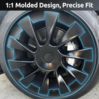 Wheel Rim Protector for Tesla Model Y 20 Inch Induction Wheels All-in-one Car Tire Trim Rings Rim Case Hubcaps Wheel Cover 2020-2024 Model Y Accessories