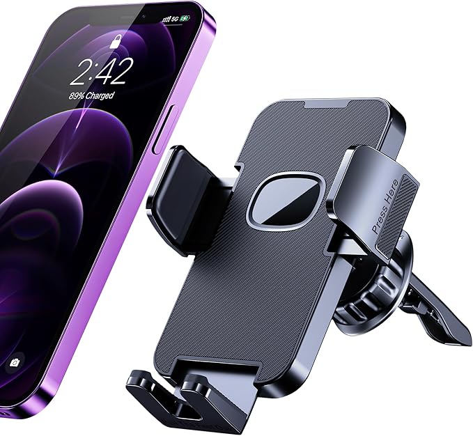 Car Phone Holders for Car Air Vent Phone Mount Universal Automotive Accessories Car Mount Cradles Fit for iPhone Android Smartphones