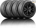 Set of 4 (Four) UN33 225/45R18 95W XL High Performance All Season Passenger Tire 225/45/18 HP Radial Mud Snow Car Tires -Includes Three-year Road Hazard Warranty (Tire Only)