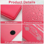 Car Registration and Insurance Card Holder, Vehicle Glove Box Car Organizer, Interior Car Accessories for Documents, Cards, License - 2 Pack