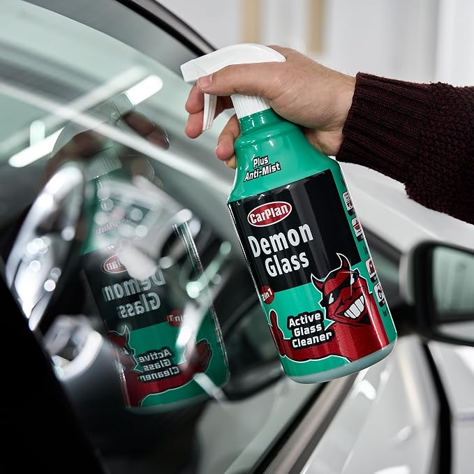 Demon Glass 34 fl Oz (1L) - Active Glass Cleaner