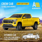 Extra Durable Window Deflectors Tape-On Window Visors Rain Guards Fit for Chevy Colorado 2023-2026 Crew Cab, Sun Visors, Wind Vent for Shades, Exterior Car Accessories - 4 pcs. AG0953