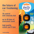 AUTO Air Freshener, Odor-Fighting Automotive Vent Clip, Scented Car Accessories, Long Lasting for Strong Odors, Tropical Beach Scent, 2 Count