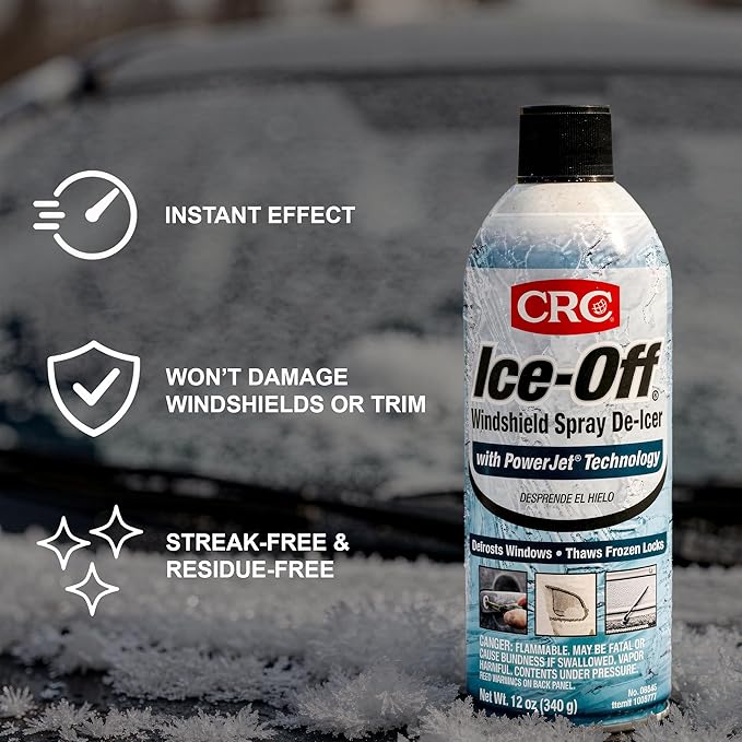 Ice-Off Windshield Spray De-Icer, 12 Wt Oz, Pack of 1