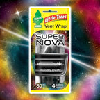 Car Air Freshener | Vent Wrap Provides Long Lasting Scent, Invisibly Fresh | 16 Air Fresheners | Supernova