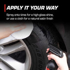 Tire Shine - Tire Shine & Exterior Dressing - High-Performance Car Care, Spray On for Shine that Protects - Fast Drying Formula for Tires, Trim, and Undercarriage - 16 oz.