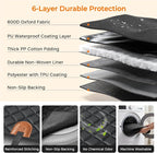Dog Car Seat Cover for Pets 100% Waterproof Seat Cover Hammock 600D Heavy Duty Scratch Proof Nonslip Durable Soft Back Seat Covers for Cars Trucks and SUVs