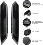 Handle Storage Box for Bronco 21-24, Side Door Storage Box Container Interior Glove Organizer Tray Armrest Insert for Ford Bronco 2 Door 2021-2024 Accessories (2 pcs)